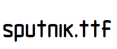 Sputnik.ttf