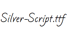 Silver-Script.ttf