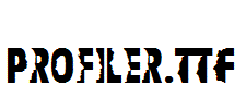 Profiler.ttf