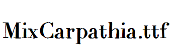 MixCarpathia.ttf