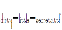 Dirty-Little-Secrets.ttf