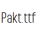 Pakt.ttf