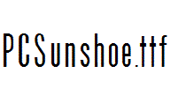 PCSunshoe.ttf