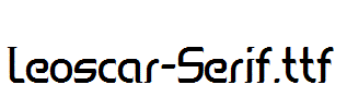 Leoscar-Serif.ttf