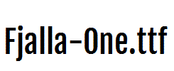 Fjalla-One.ttf