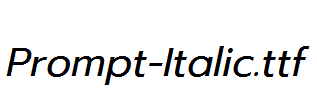 Prompt-Italic.ttf