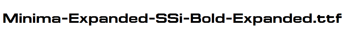 Minima-Expanded-SSi-Bold-Expanded.ttf