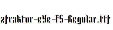 zfraktur-eYe-FS-Regular.ttf