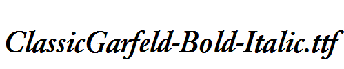 ClassicGarfeld-Bold-Italic.ttf