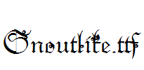 Snoutlike.ttf