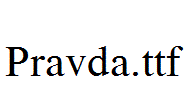 Pravda.ttf