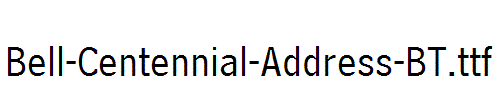 Bell-Centennial-Address-BT.ttf