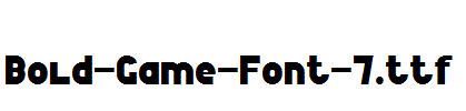 Bold-Game-Font-7.ttf