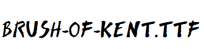 Brush-of-Kent.ttf