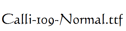 Calli-109-Normal.ttf