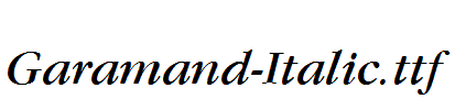 Garamand-Italic.ttf