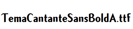 TemaCantanteSansBoldA.ttf