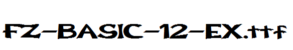 FZ-BASIC-12-EX.ttf