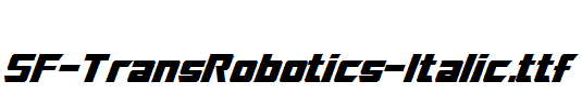 SF-TransRobotics-Italic.ttf