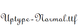 Uptype-Normal.ttf