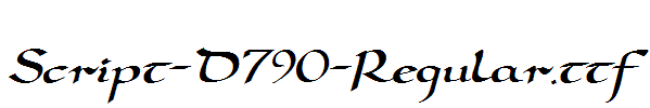 Script-D790-Regular.ttf