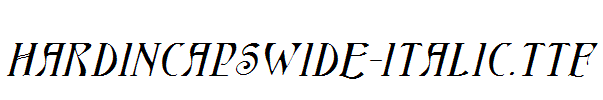 HardinCapsWide-Italic.ttf