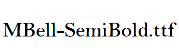 MBell-SemiBold.ttf