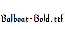 Balboat-Bold.ttf