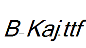 B-Kaj.ttf