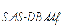 SAS-DB.ttf