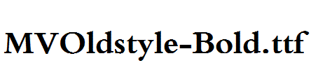 MVOldstyle-Bold.ttf