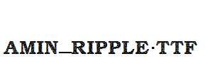 Amin_Ripple.ttf