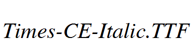 Times-CE-Italic.ttf