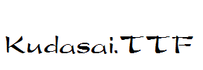 Kudasai.ttf