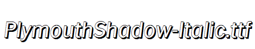 PlymouthShadow-Italic.ttf