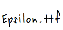 Epsilon.ttf