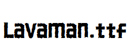 Lavaman.ttf