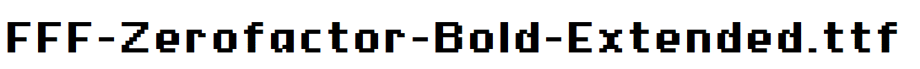 FFF-Zerofactor-Bold-Extended.ttf