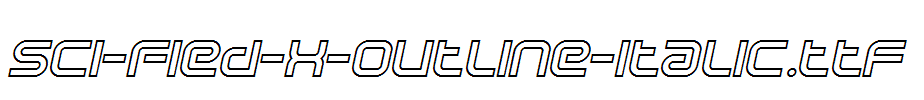 Sci-Fied-X-Outline-Italic.ttf