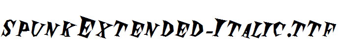 SpunkExtended-Italic.ttf