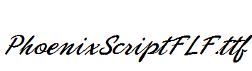 PhoenixScriptFLF.ttf