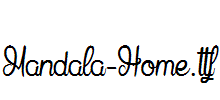 Mandala-Home.ttf