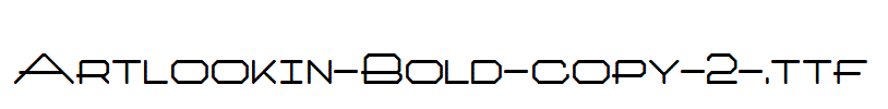 Artlookin-Bold-copy-2-.ttf