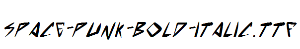 space-punk-Bold-Italic.ttf