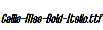 Callie-Mae-Bold-Italic.otf