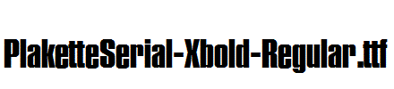 PlaketteSerial-Xbold-Regular.ttf