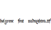 holyrose-font-midnightea.ttf