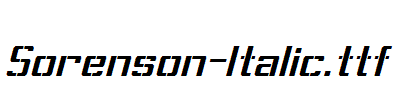 Sorenson-Italic.ttf