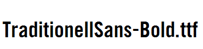 TraditionellSans-Bold.ttf