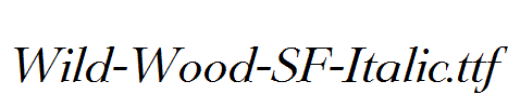 Wild-Wood-SF-Italic.ttf